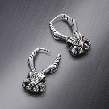 ENCHANTED JACKALOPE EARRINGS