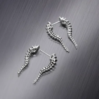 ORGANIC SPIRAL  EARRINGS