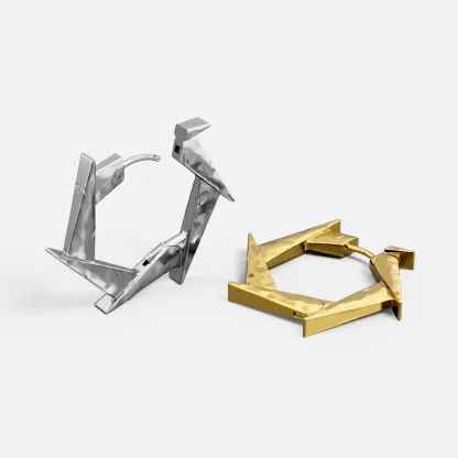 WINDMILL ORIGAMI EARRINGS