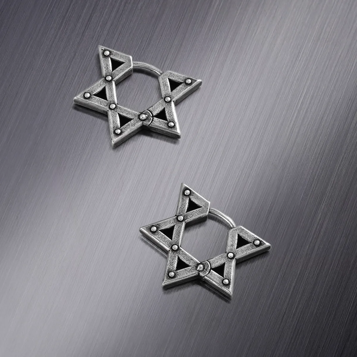SACRED GEOMETRY STAR EARRINGS
