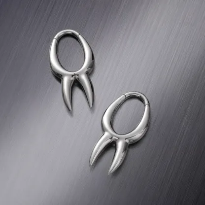 ABSTRACT FLOW EAR WEIGHTS