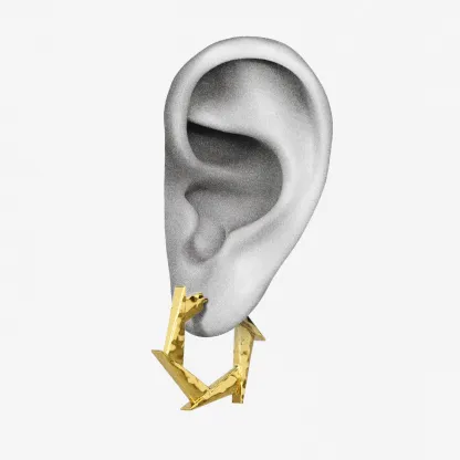 WINDMILL ORIGAMI EARRINGS