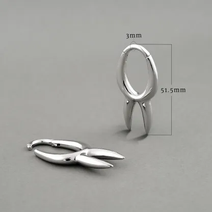 ABSTRACT FLOW EAR WEIGHTS