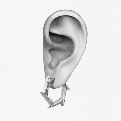 WINDMILL ORIGAMI EARRINGS