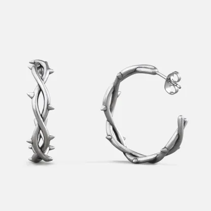 Chain Spike Earrings