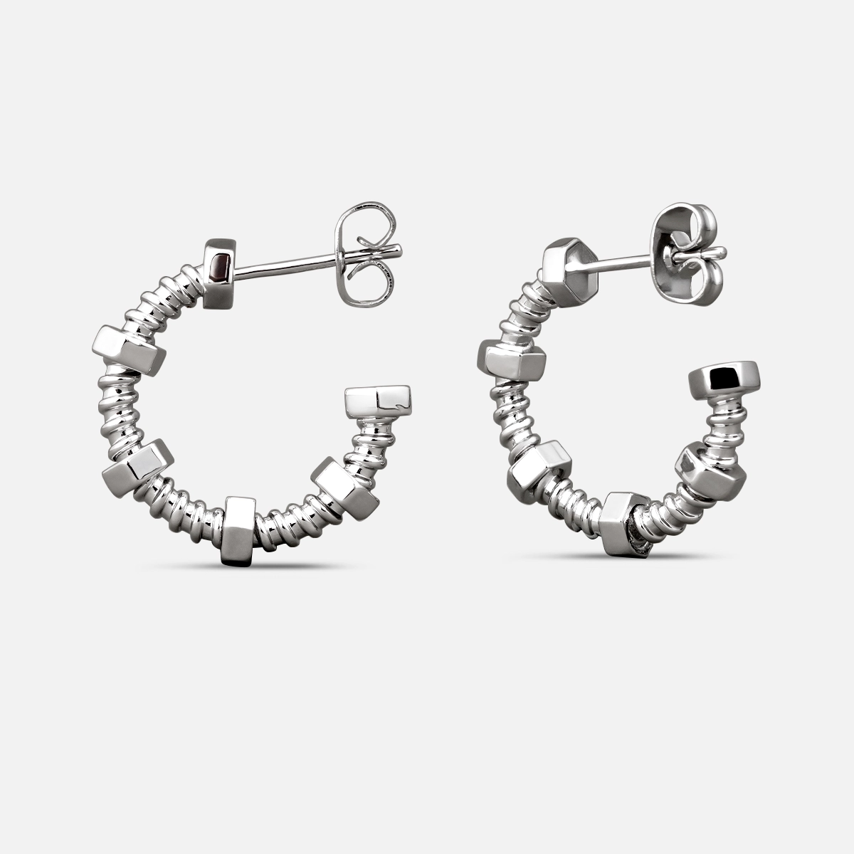 SCREW TORQUE EARRINGS