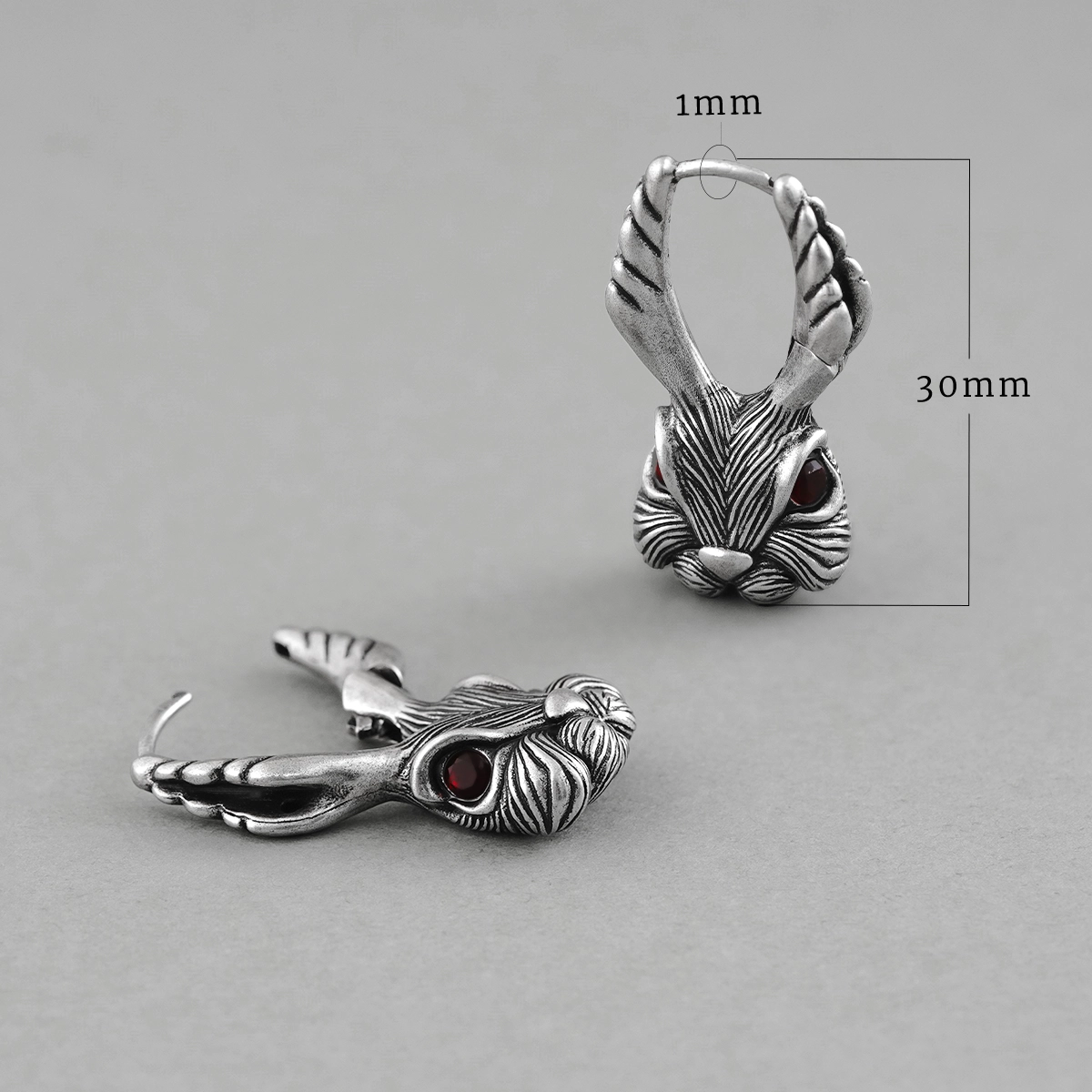 ENCHANTED JACKALOPE EARRINGS