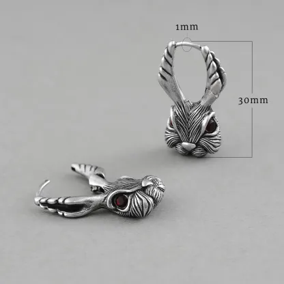 ENCHANTED JACKALOPE EARRINGS
