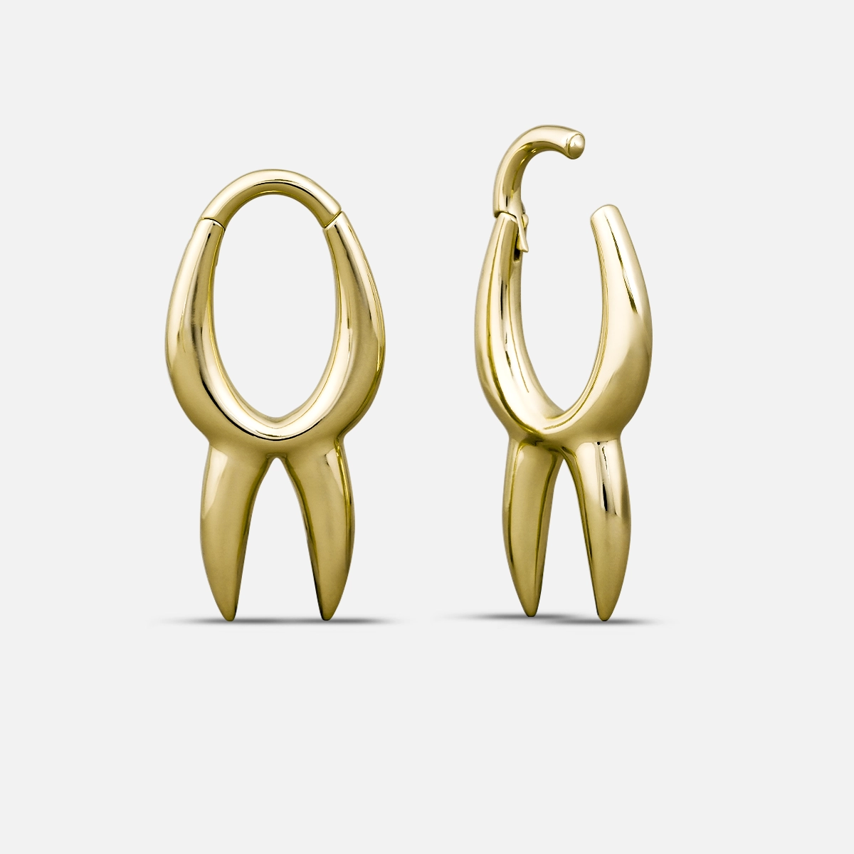 ABSTRACT FLOW EAR WEIGHTS