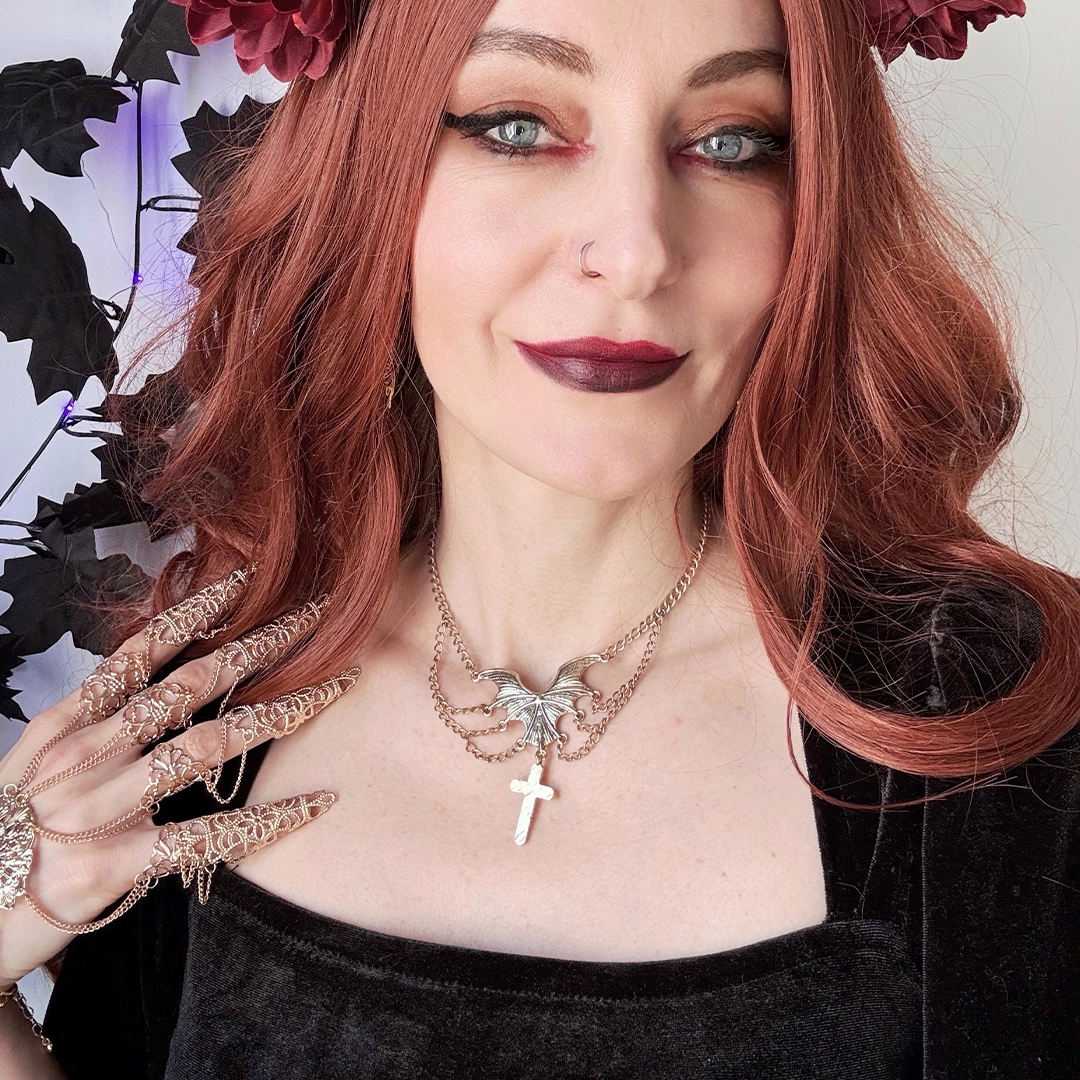 MYSTIC CROSS WINGS NECKLACES