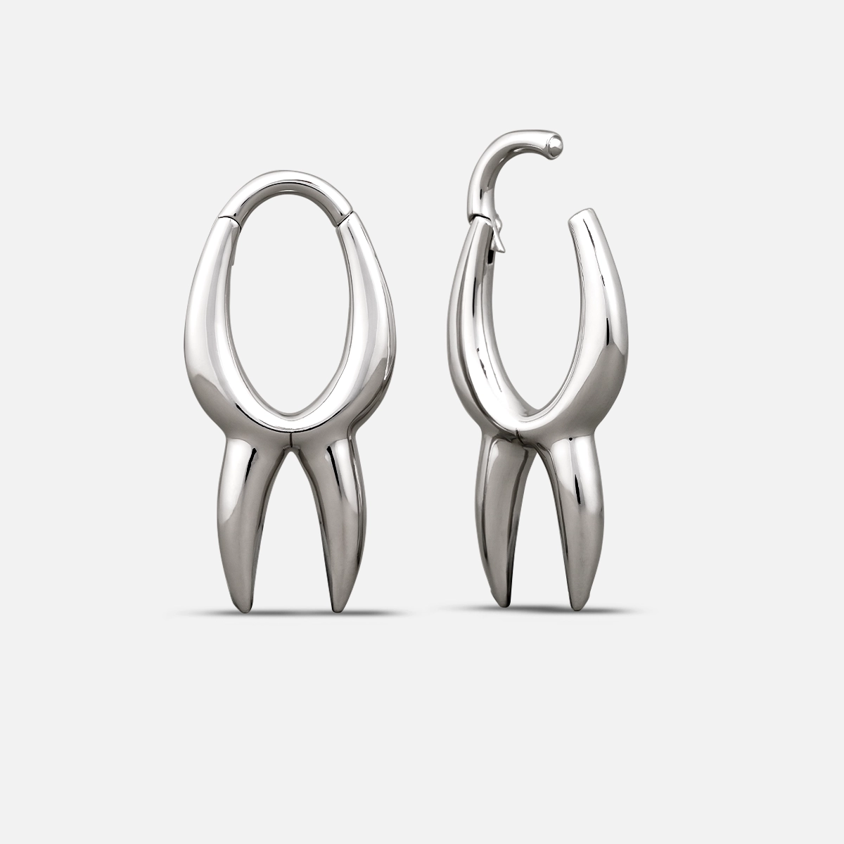 Abstract Flow Ear Weights