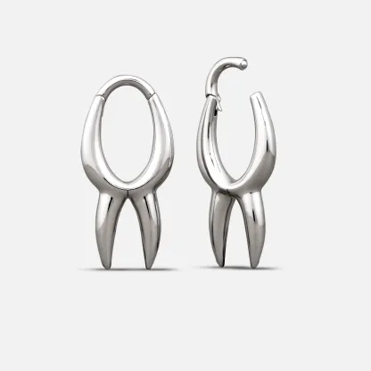 Abstract Flow Ear Weights