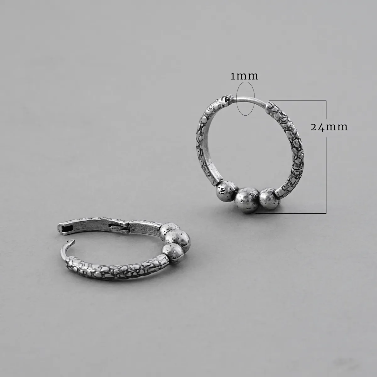MYTHIC HERITAGE HOOP EARRINGS