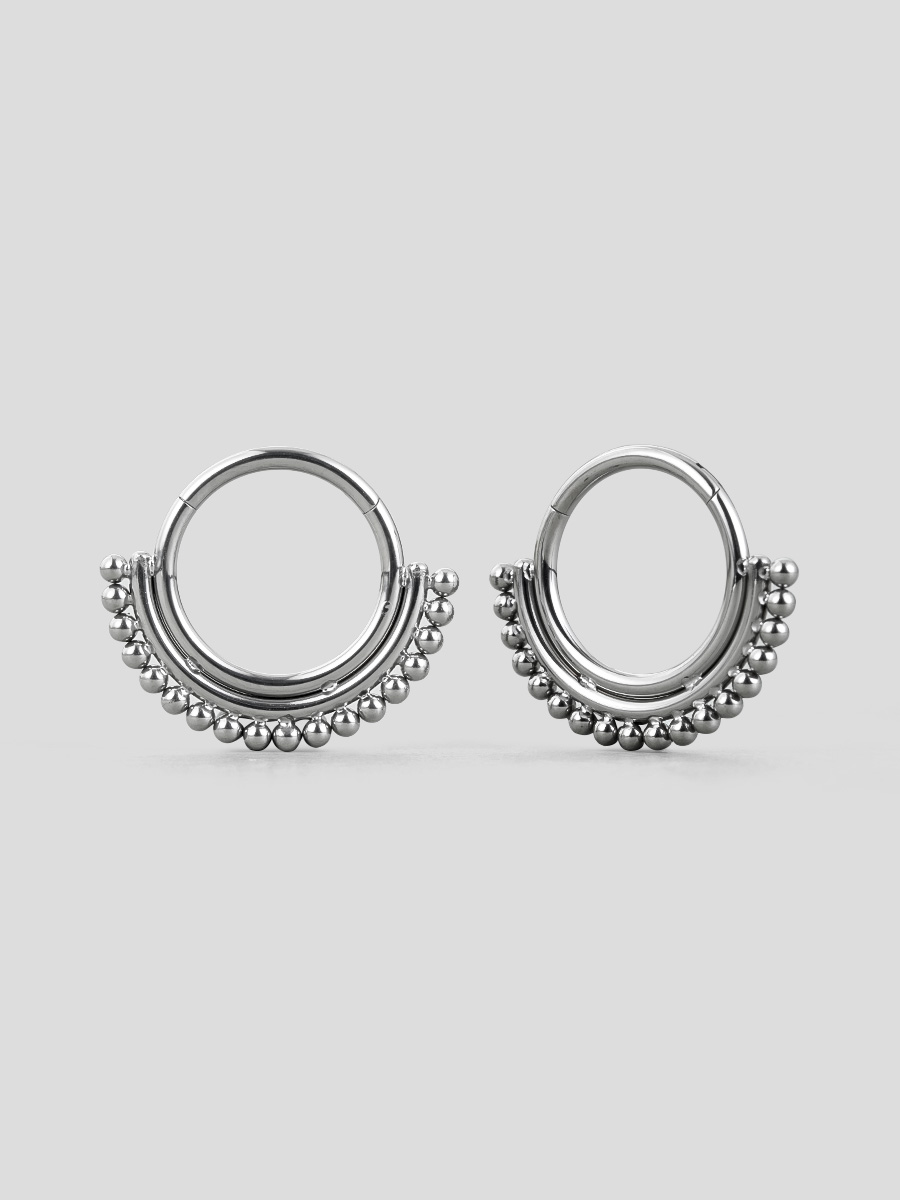Baocc Nose Rings Twisted Rope Nose Ring Twisted Wire Nose Stud Single Piercing  Nose Ring Body Piercing Fake Nose Ring Black - Walmart.com