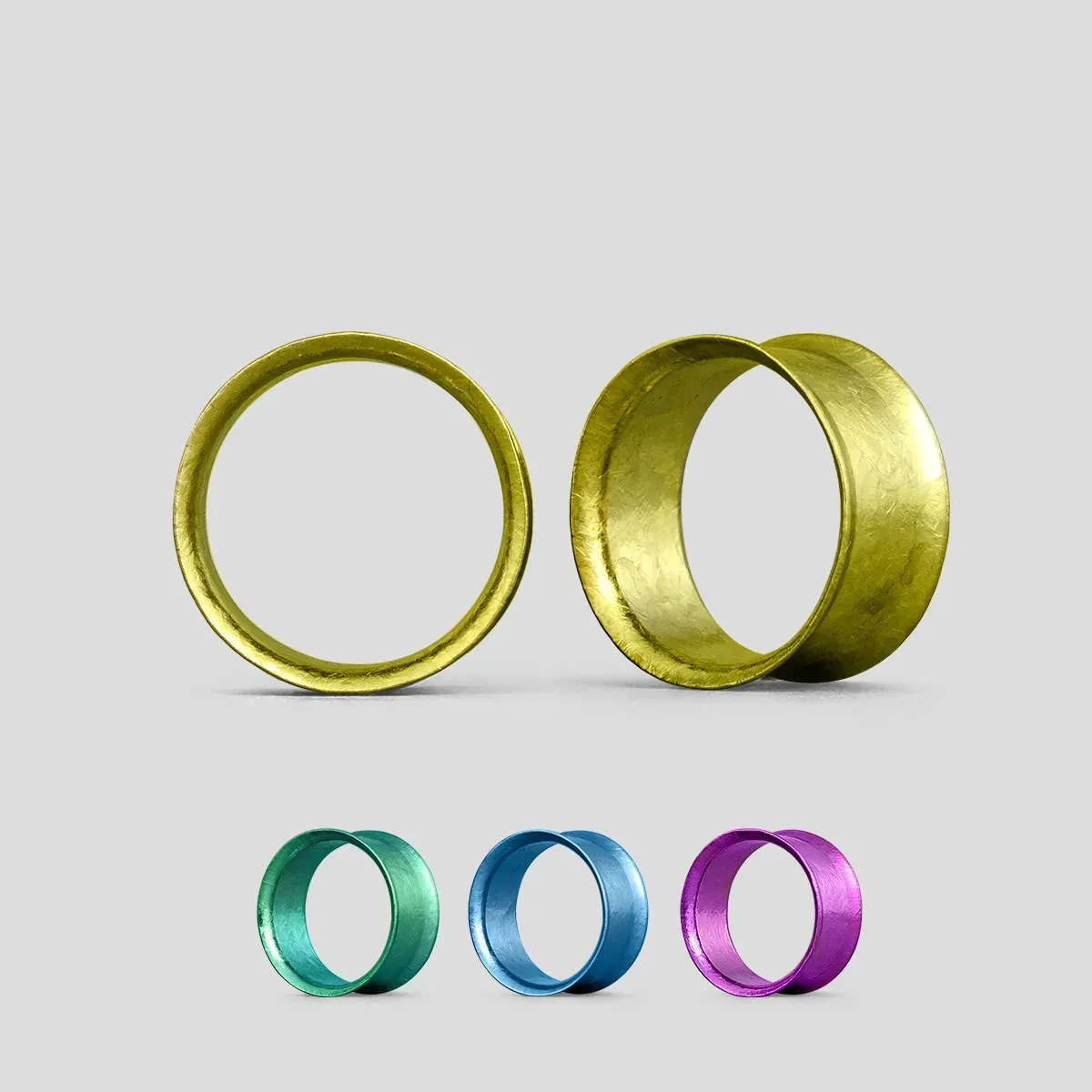 VIBRANT ARTISTIC TITANIUM TUNNELS