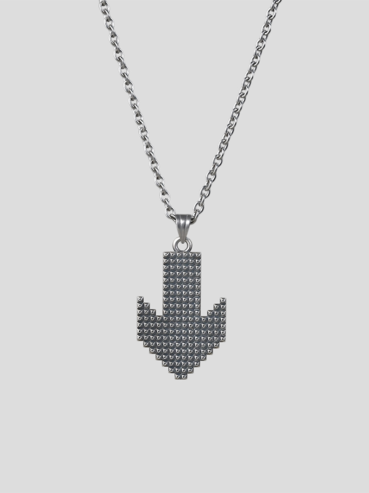 PUNKYOUTH Magnetic Arrow Pendent Necklace