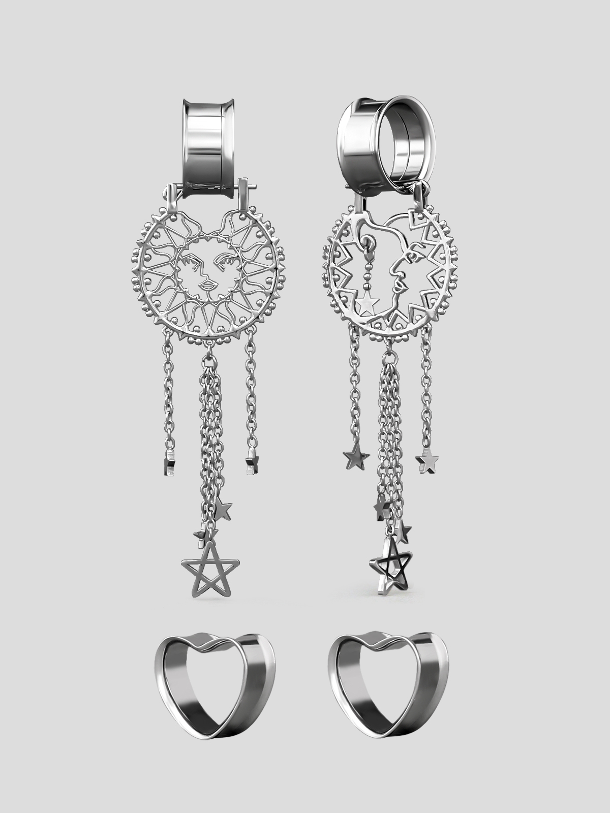 Ear Dangle Tunnels From PUNKYOUTH