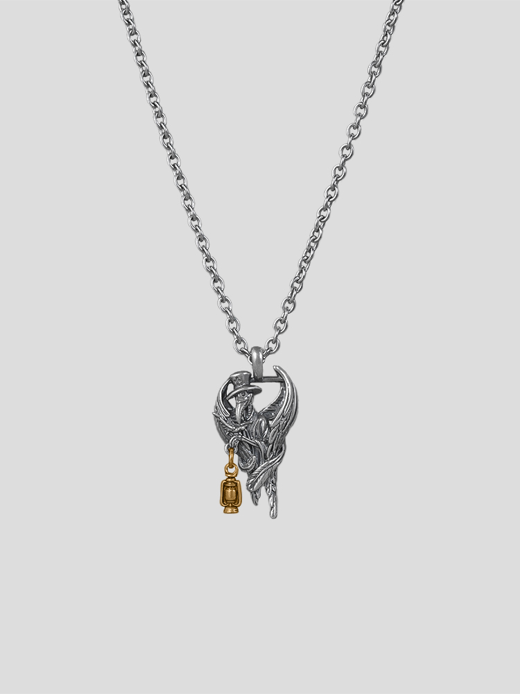 PUNKYOUTH Woodpecker Pendent Necklace