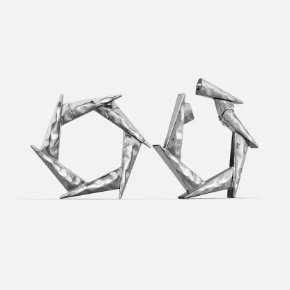 Windmill Origami Ear Weights