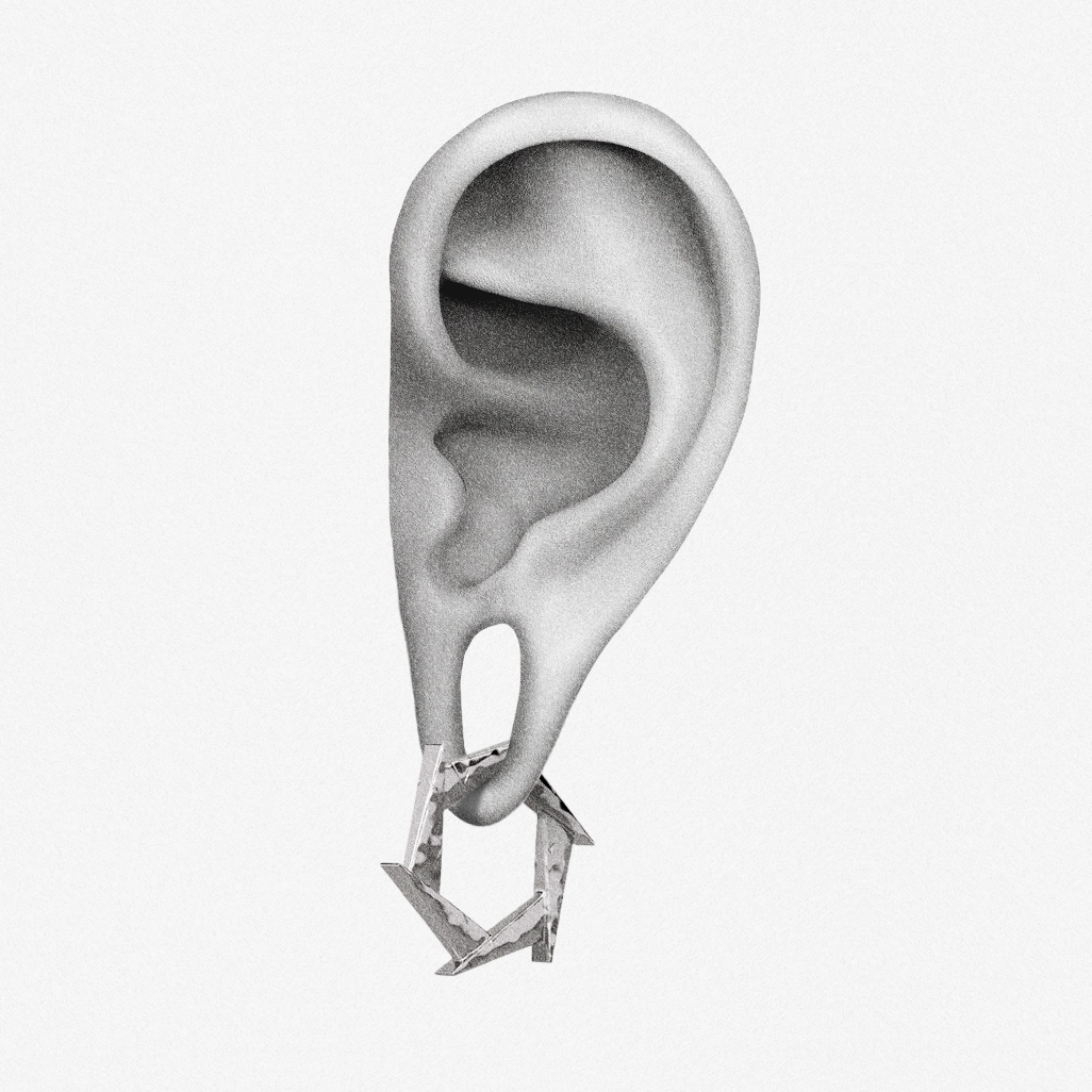 WINDMILL ORIGAMI EAR WEIGHTS