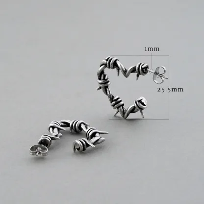 BARBED LOVE EARRINGS