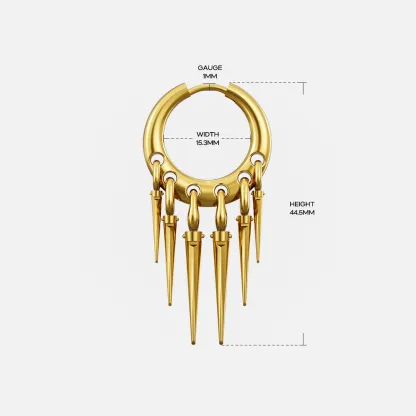 TAPERED CHIC EARRINGS