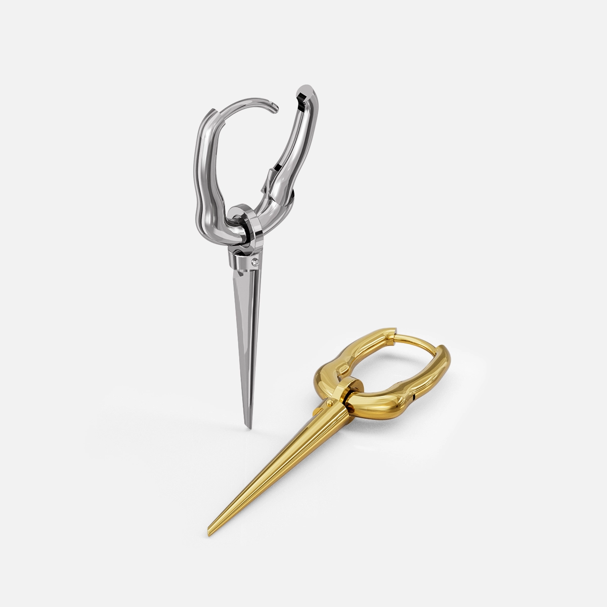 TAPERED EDGE EARRINGS