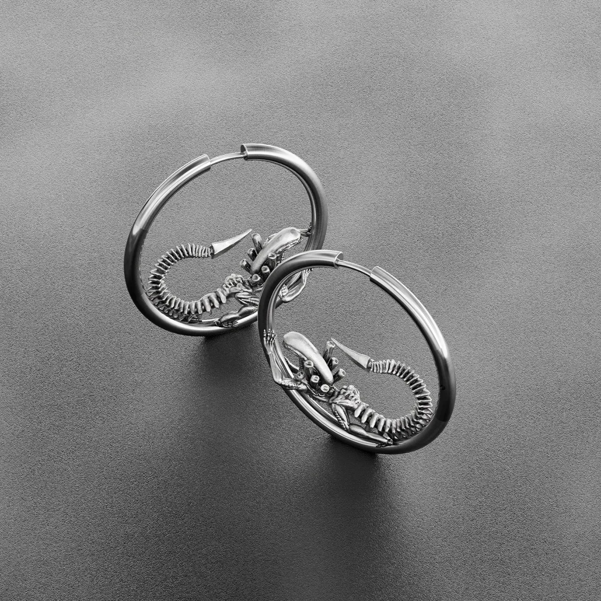 ANCIENT MYTHIC SKELETON EARRINGS