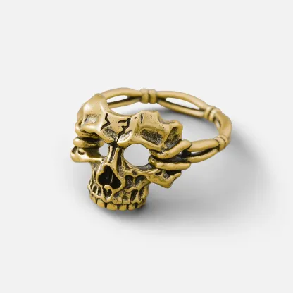 SKULL EMBLEM RING