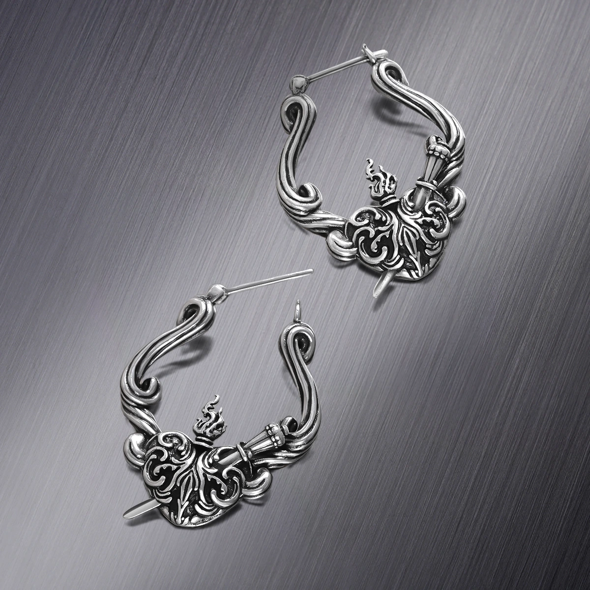 PASSIONATE HEART EARRINGS