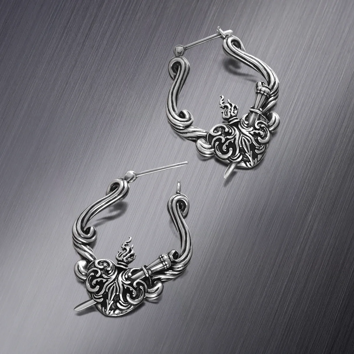 PASSIONATE HEART EARRINGS