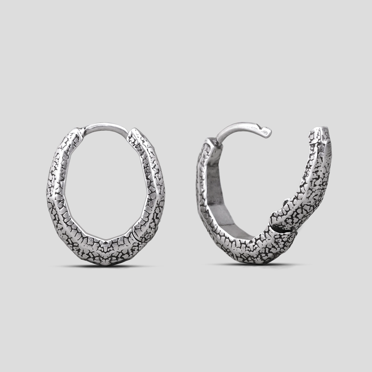 Eroded Scale Earrings