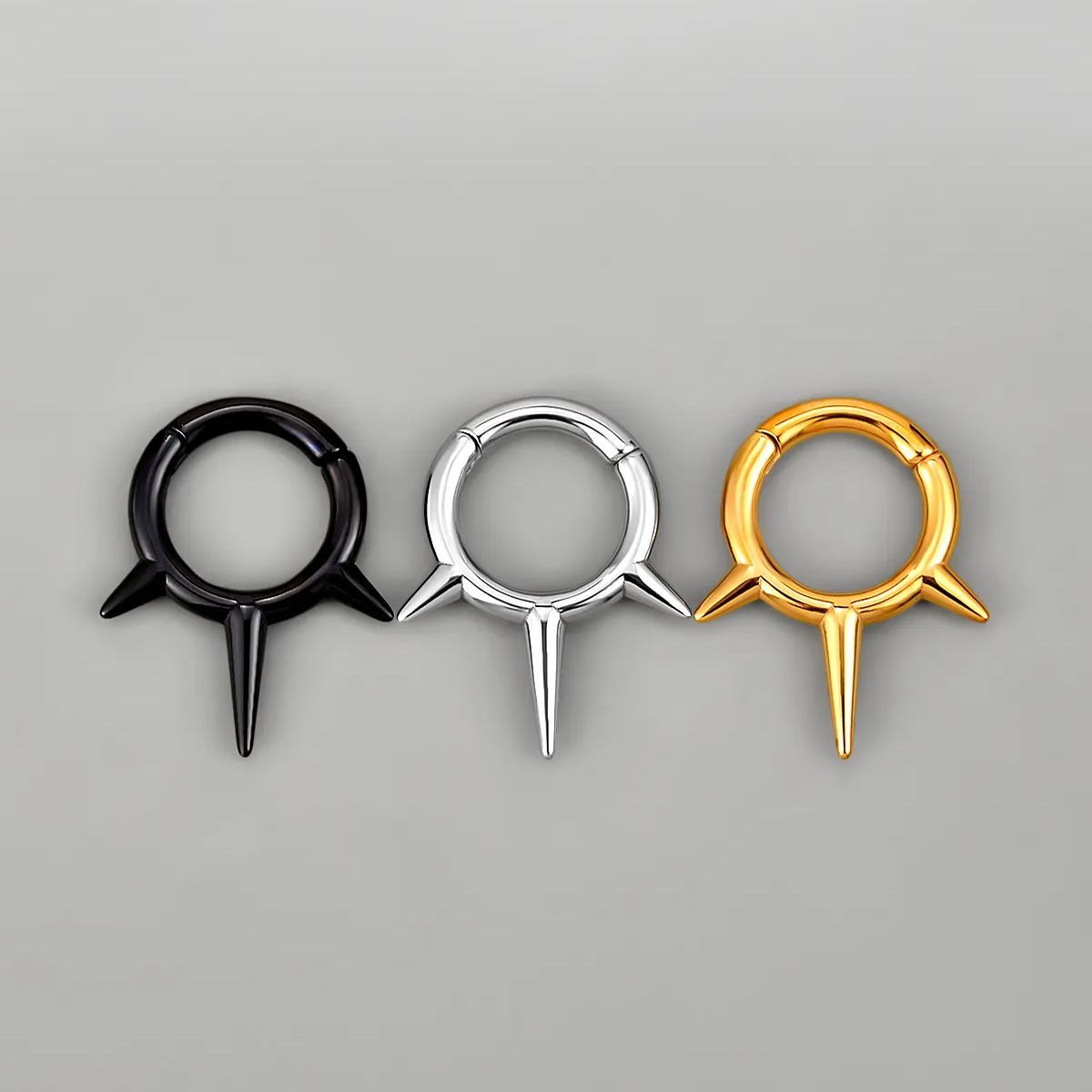 PUNKYOUTH Round Magnet Ear Weight