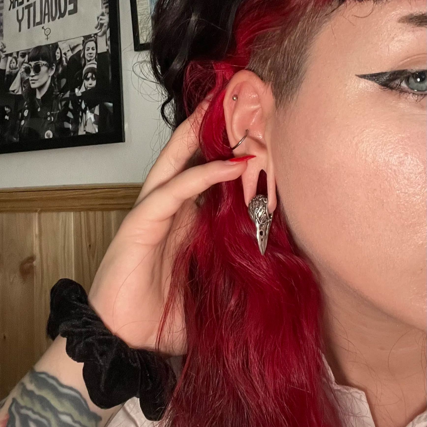 MYTHIC BIRD BEAK EAR WEIGHTS