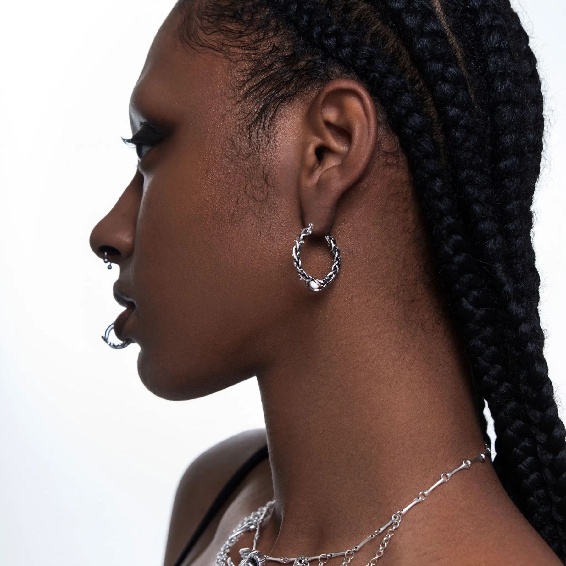 THORNS OPAL EARRINGS