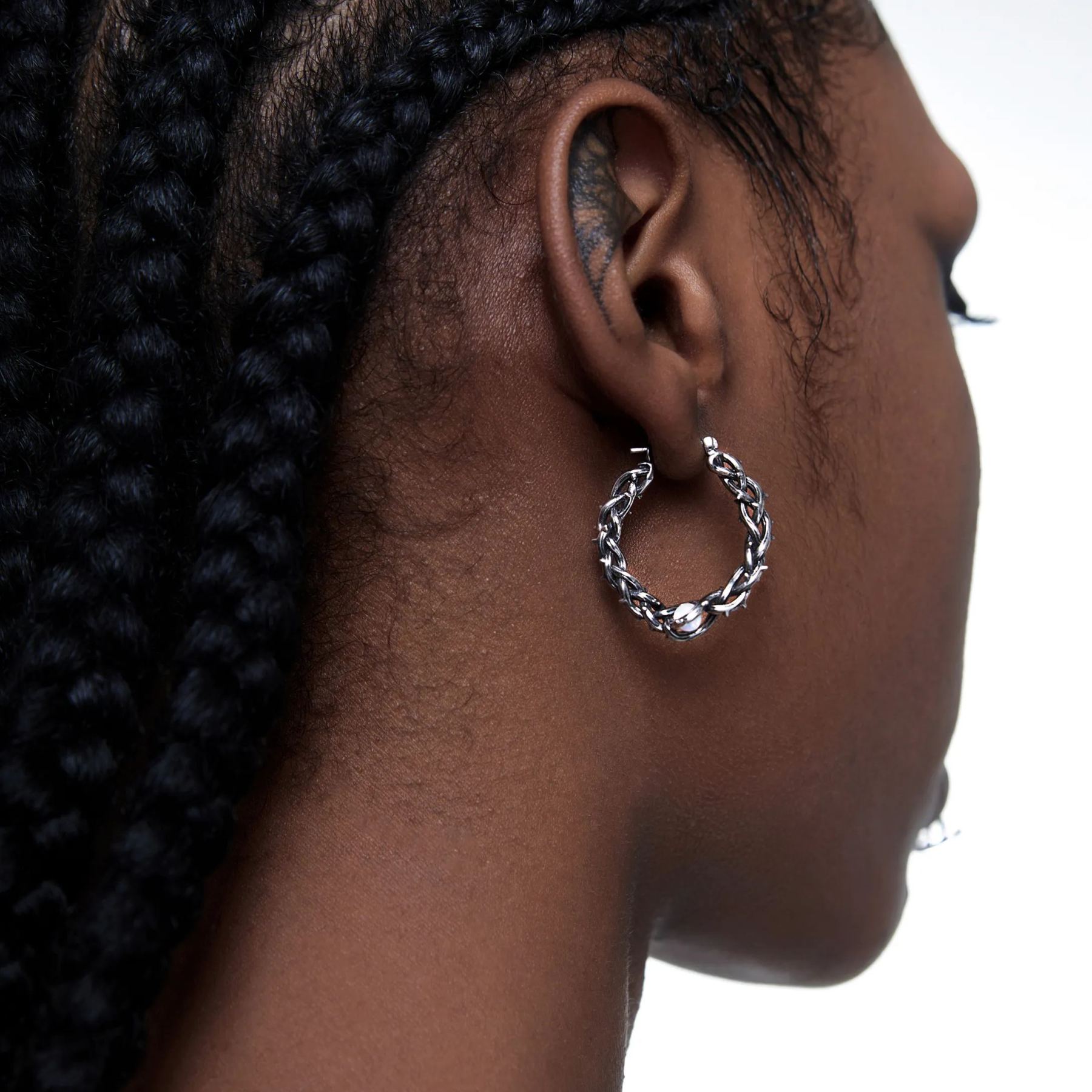 THORNS OPAL EARRINGS