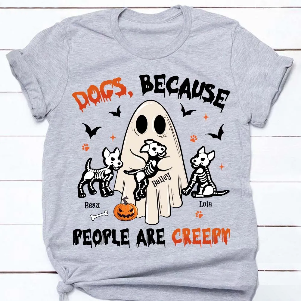 Personalized Funny Ghost Dogs And Cats T-shirt