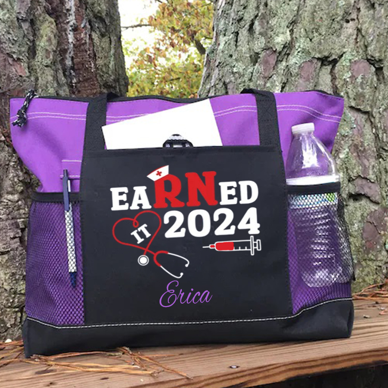 Nursing Student Shirt Custom Tote Bag