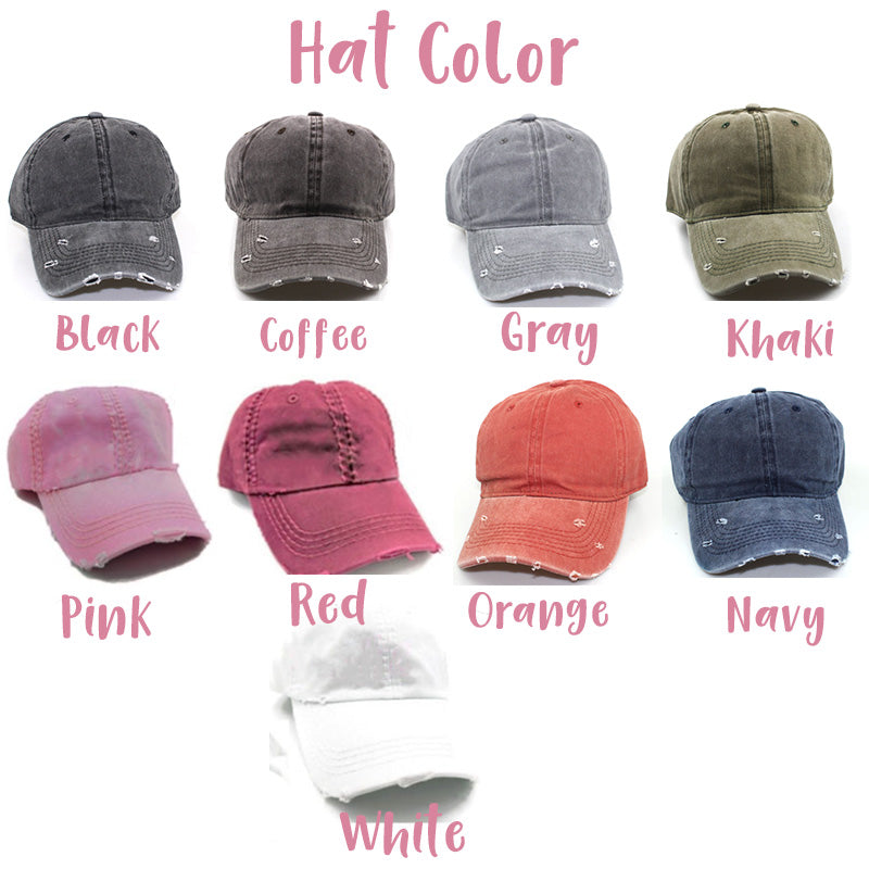 Embroidery Baseball Cap For Hike/Adventure Lovers