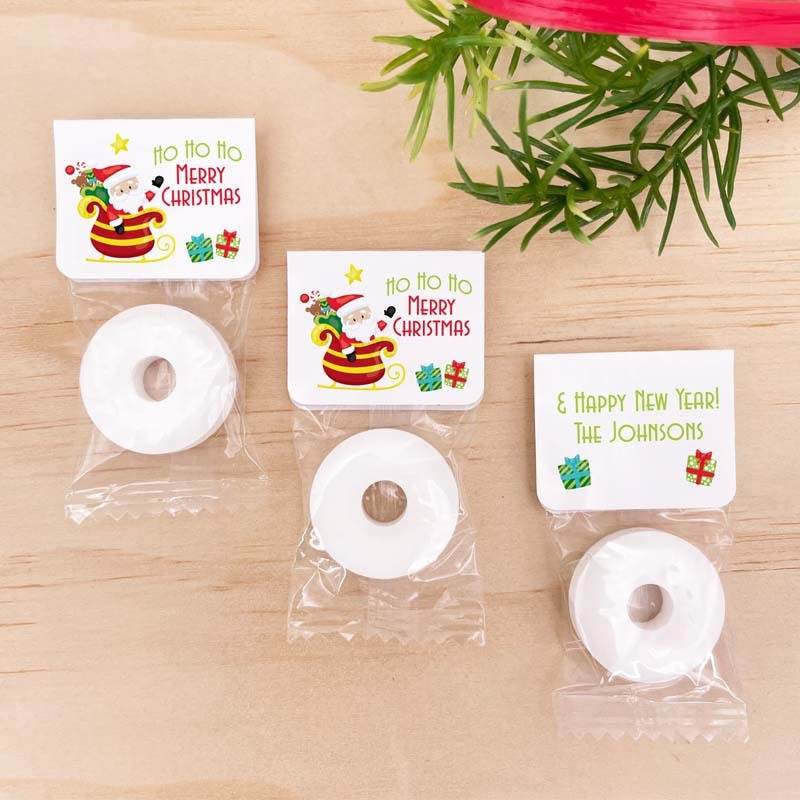 Personalized Christmas Candy Favors Cute Christmas Favors Christmas Mints