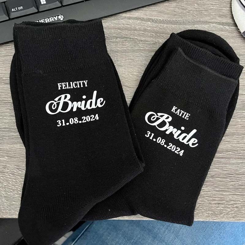 Personalised wedding socks Groom Page Boy Best Man Groomsman Gift