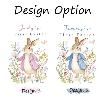 Custom Easter egg-shaped seed paper First Easter Gift