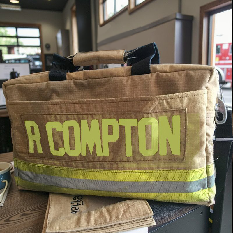 Firefighter Bunker Gear Duffle Bag Firefighter Gift