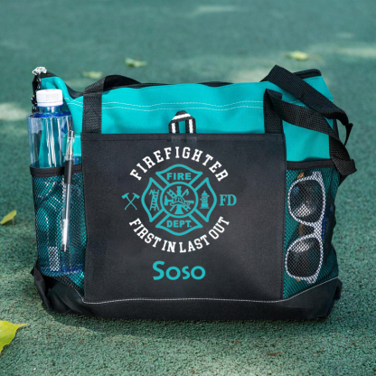 Fire Firefighter Gift Custom Tote Bag