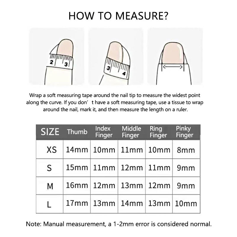 Handmade Halloween Press-On Nail Tips-SJ0362