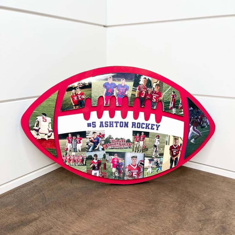 Personalized Senior Sports Gifts - Photo Collage Sports Lover Gifts Graduation Gifts