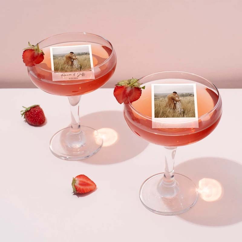 Edible photo drink topper edible image edible photo