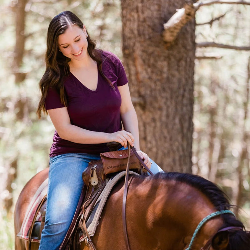 Personalized Horse Saddle Bag