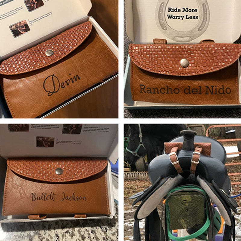 Personalized Horse Saddle Bag