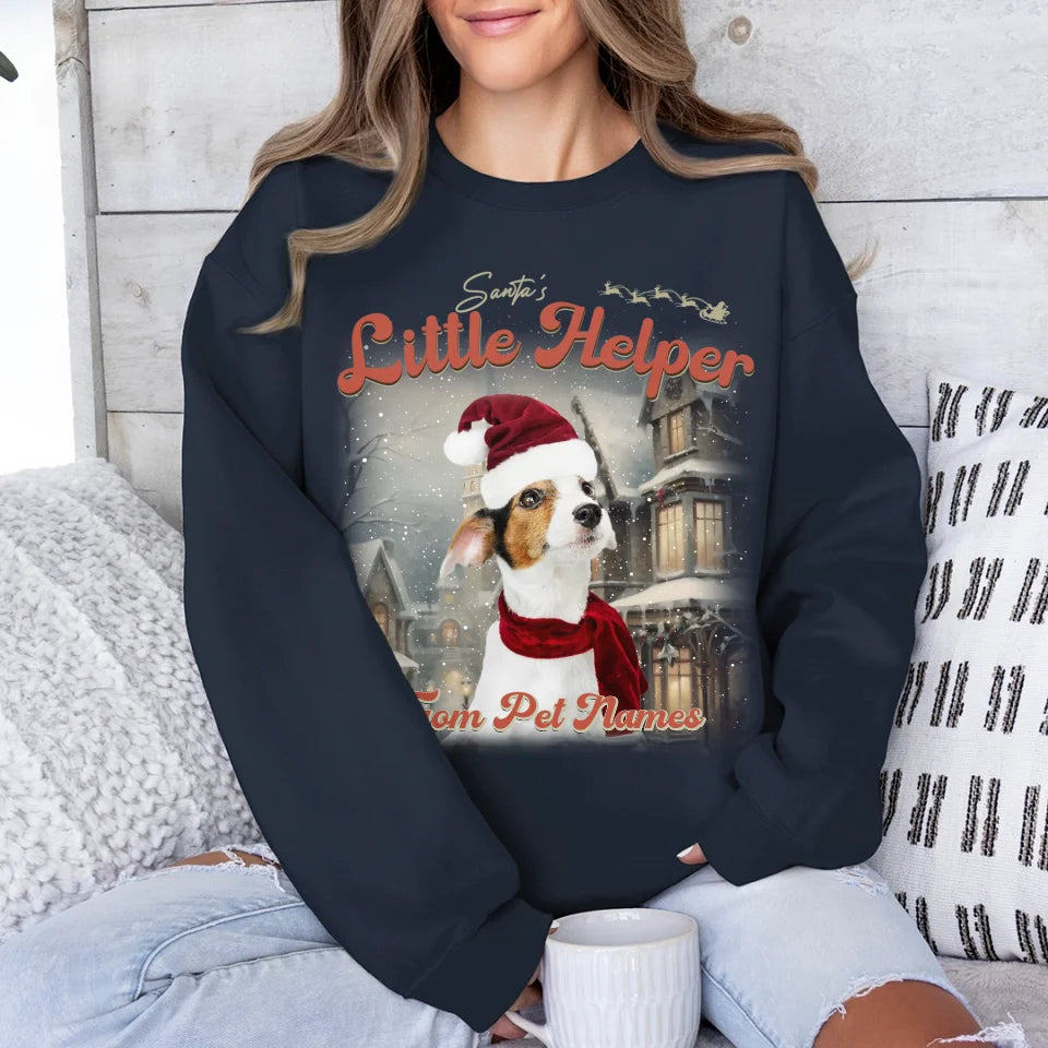 Custom Vintage Christmas Pet Sweatshirt